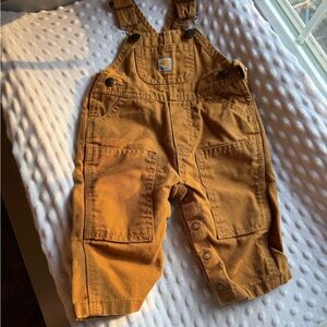 Carhartt Tan Kids Overalls